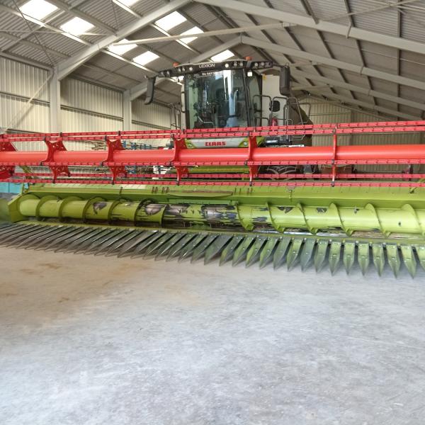 COUPE TOURNESOL CLAUZEL SUR CLAAS